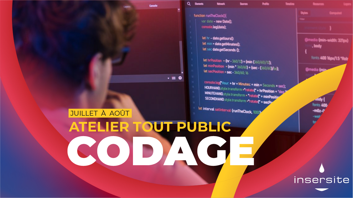 Codage Jeunes et Adultes (08-10 Juillet)