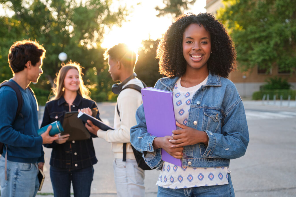 diverse students smiling while learning on univers 2026 03 26 23 47 20 utc